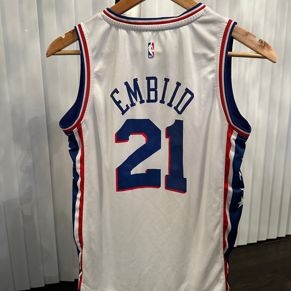 Embiid Jersey. Size Youth L